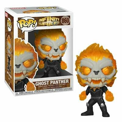 Funko Pop! Marvel: Infinity Warps - Ghost Panther