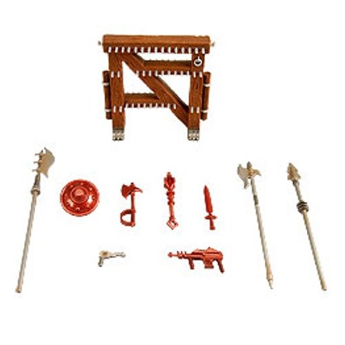 Masters of the Universe Classics Heman Exclusive Weapons Rack