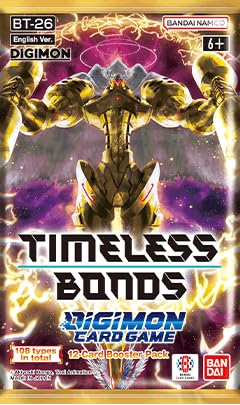 Digimon CCG Timeless Bonds Booster Box (BT26) - 24 Packs