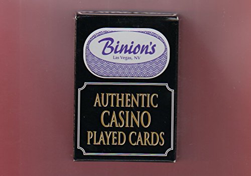 Bazic Stationery/Bangkit USA Corporation Genuine Casino Played Decks of Playing Cards (2 Decks)