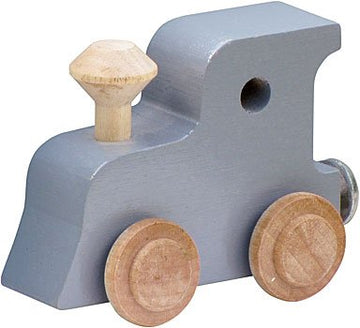 Maple Landmark NameTrain Pastel Finish Engine - Made in USA