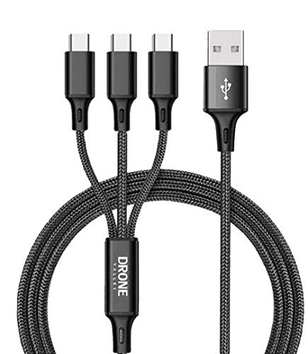 3-Port Charging Cable for DJI FPV Drone - Drone Valley Gear