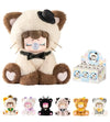ROBOTIME Plush Doll Blind Box Figure, Animal Mystery Box, Adorable Kawaii Collectible Toy for Girls, Women, Room Decor, Tea Time Kitties (1 pcs)