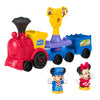 Fisher-Price Little People Toddler Toy Disney Jr Mickey & Minnie Musical Train with 2 Figures for Pretend Play Kids Ages 18+ Months
