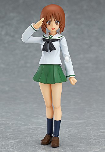 Max Factory Girls Und Panzer: Miho Nishizumi Figma Action Figure (School Uniform Version)