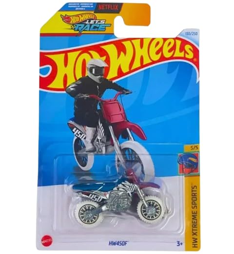 Hot Wheels HW450F HW Xtreme Sports 5/5, Red