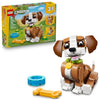 LEGO Creator 3 in 1 Cute Animals: Playful Puppy Dog Building Toy - Bedroom Decor for Girls & Boys, Ages 8+ - Gift for Birthdays - Build a Dog