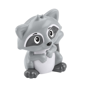 Fisher-Price Replacement Part Little People Forest Playset HWB29 - Replacement Gray Raccoon Figure