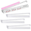 HANUSTARS Permium-Mahjong Racks with Pushers 4-Piece Set Clear Acrylic Tile Holder American Mahjong Racks with Pushers Mahjong Accessories Transparent