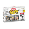 Funko Bitty POP! HP - Harry in Robe with Scarf, 4-Pack - Harry Potter, Draco Malfoy, Dobby and A Surprise Mystery Mini Figure - 0.9 Inch (2.2 Cm)