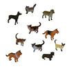 Get Ready Kids Pets Playset - 12 Animal Toy Set with Cats, Dogs & More
