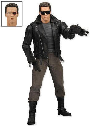 TERMINATOR Neca 7 Inch Collection Series 2 Police Station Assault T-800 Action Figure