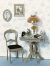 Melody Jane Chrysnbon Dollhouse Victorian Table & Chair Furniture Kit Model Kit F-110