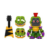 Funko Five Nights at Freddy's (FNAF) Snap: Montgomery Gator and Glamrock Chica, 2-Pack - Collectable Vinyl Figure - Gift Idea - Official Merchandise