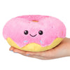 Squishable - Snugglemi Snackers Pink Donut - Comfort Food Collection - 6 in - Soft Toy Collectible Stuffed Animal - Beans
