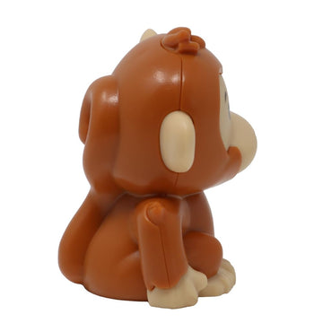 Fisher-Price Replacement Part for Collectible Little People Alphabet Fun Zoo Safari Farm Playset JGR92 - Replacement Letter M Brown and Tan Monkey
