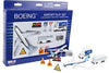 Daron Airport Playset - Boeing 787 - Die-Cast Metal Airplane Toy with Plastic Accessories and Vehicles for Kids Ages 3+