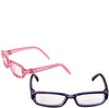 American Fashion World Doll Pink and Purple Framed Glasses for 18-Inch Dolls | Premium Quality & Trendy Design | Dolls Accessories | Perfect Fit