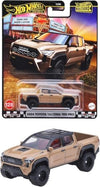Hot Wheels Boulevard 2024 Toyota Tacoma TRD Pro Ride On Toy Mini Car Ages 3+ Brown JBL08