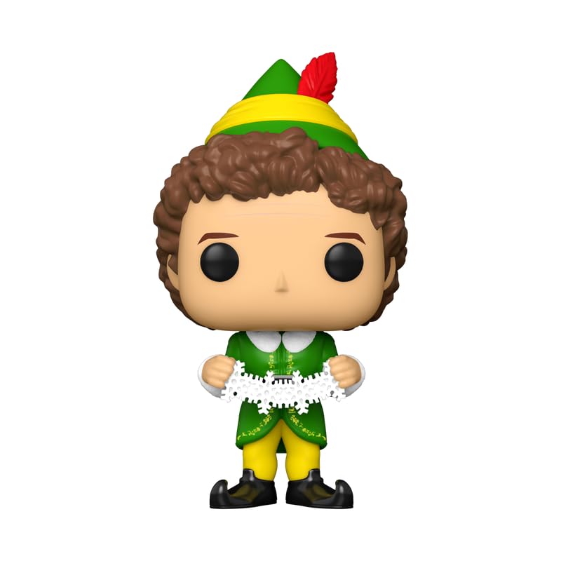 Funko Pop! Moveis: Elf - Buddy The Elf with Paper Snowflakes Shop Exclusive