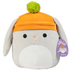 Squishmallows Original 10-Inch Valentina The Grey Bunny - Official Jazwares Easter Plush - Collectible Soft & Squishy Bunny Stuffed Animal Toy - Gift