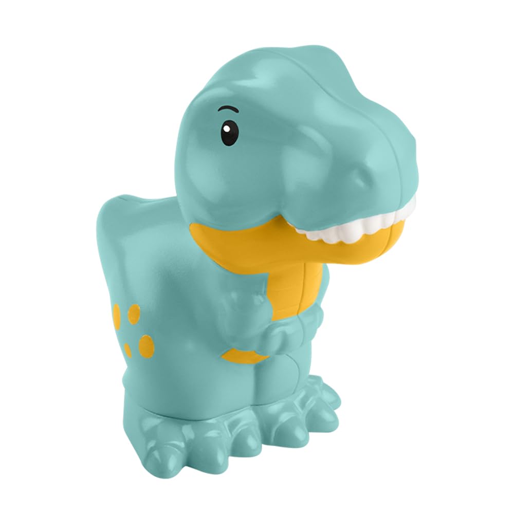 Fisher-Price Replacement Part Little People Dinosaur Village Playset HYH69 - Includes Blue and Yellow T-Rex Figure
