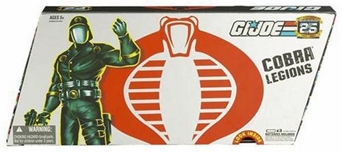 Hasbro GI Joe 25th Anniversary Cobra Legions 5-Pack