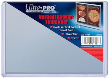 Ultra Pro Top Loader Booklet - Vertical - (10 per Pack)