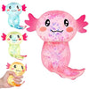 Axolotls Sensory Fidget Toy Sensory Squeeze Toy for Stress Relief, Soft Squeeze Decompression Dough for Adults Classroom Prizes & Party Favors (Pink)