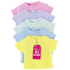 Emily Rose 14.5 Inch Doll Clothes - 5PC Pastel T-Shirts for Crafting & Sublimation | Gift Boxed | Wellie Wishers & Glitter Girls Compatible - USA