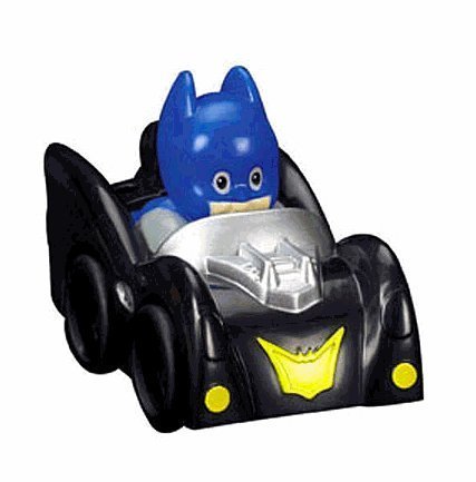 Fisher Price Little People Batman and Car from DC Super Friends Line