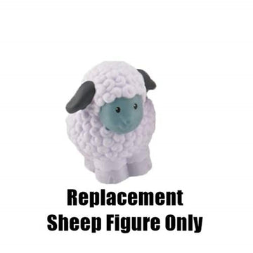 Fisher-Price Replacement Part Little People Christmas or Farm Playset J2404 - Replacement White Sheep Figure