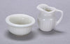 International Miniatures by Classics Dollhouse Miniature Pitcher & Bowl in White