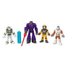 Fisher-Price Disney and Pixar Lightyear Toys, Imaginext Buzz Lightyear Mission Multipack Figure Set for Preschool Pretend Play Ages 3+ Years