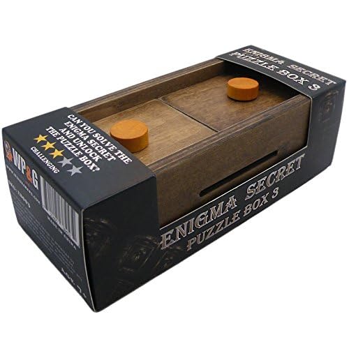 Explorer Enigma Secret Puzzle Box Money and Gift Card Holder Trick Lock
