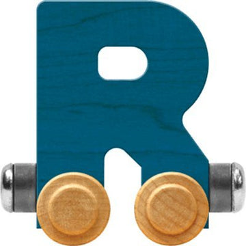 NameTrain Bright Finish Letter Cars - R (Colors May vary)
