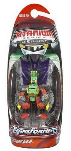 Hasbro Titanium Series Transformers 3 Inch Metal Robot Masters Scorponok