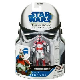 Hasbro Star Wars Clone Wars Saga Legends Action Figure SL No. 17 Shock Trooper
