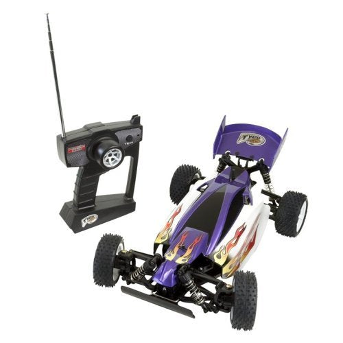 Mattel RC FLASH FIRE WHT/PRP 27MHZ