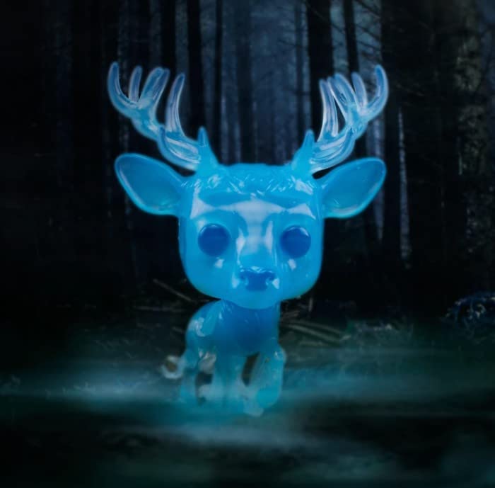 Funko POP! Harry Potter: Harry Potter Patronus - Patronus Harry Potter, Multicolor, 3.75"