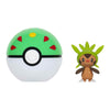 Pokémon PKW3641 Clip 'n'Go Poké Ball - Igamaro & Friends Ball, Official Pokéball with 5 cm Figure