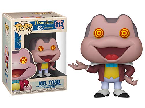 Funko Pop! Disney: Disney 65th - Mr. Toad with Spinning Eyes Vinyl Figure (Bundled with Pop Box Protector Case)