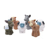 Fisher-Price Replacement Parts for Collectible Little People Christmas Story Nativity or Farm Playset J2404 - Replacement Bundle of Six Animal Figures