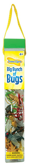 Plastic Bug Toys - 18 Colorful Giant Insect Figures - By Insect Lore