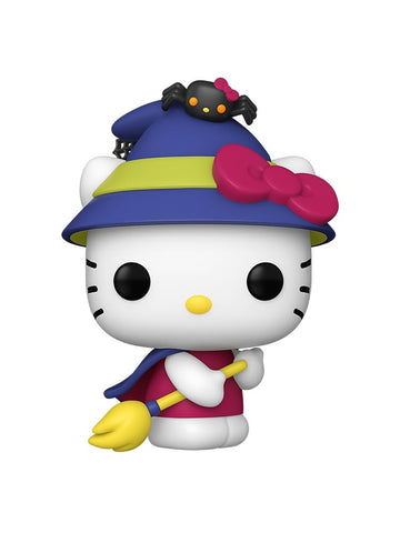 Funko Pop! Sanrio: Hello Kitty - Halloween Hello Kitty in Witch Outfit Limited Edition Exclusive Vinyl Figure Collectibles Bundled with Box Protector