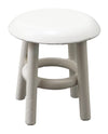 Dollhouse White Miniature Stool