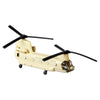 Matchbox Collectible Die-Cast Metal Sky Busters Inspired by Boeing CH-47 Chinook Tandem Rotor Helicopter - HVM43 ~ Heavy Lift Twin Engine Green