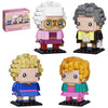 Golden Lady Building Blocks Set, 4 Figures of The Single Women, Petrillo, Nylund, Zbornak and Devereaux, Stable Lovely Toy is Symbol of Girls