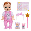Disney Darlings 13-Inch Interactive Baby Doll - Magical Lights, Sounds, Music & Wand - Marie-Inspired Nurturing Doll with Accessories - Multiple Skin