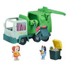 Bluey Garbage Truck - 2.5" Bluey and Bin Man poseable Figures with Playset, Multicolor